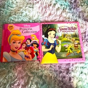 Bundle of two Disney princess chapter books. Non smoking home.
